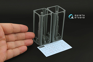 R-77-1 Ver.1  Air-to-Air Missiles with Launchers, 2 pcs (for all kits)