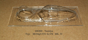 Vacu Canopy 1/48 Mosquito B/PR Mk.IV (TAM)(Rob Taurus)