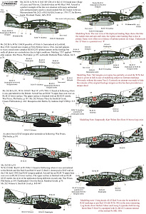 Decal 1/32 Messerschmitt Me-262B-1a (5) (Xtradecal)