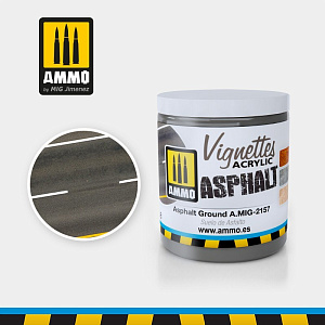 VIGNETTES Asphalt Ground (100mL) (Ammo Mig)