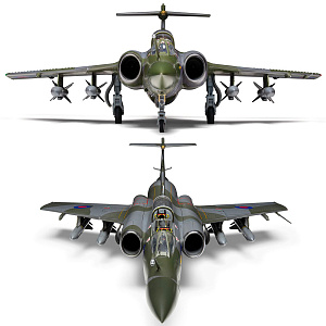 Model kit 1/48 Blackburn Buccaneer S.2B (Airfix)