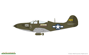 Model kit 1/48 Bell P-39Q Airacobra Weekend edition (Eduard kits)