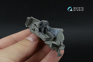 AV-8B Harrier II Plus 3D-Printed & coloured Interior on decal paper (UMa) (Small version)