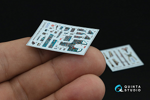 MiG-23ML/MiG-23MLD 3D-Printed & coloured Interior on decal paper (Trumpeter)