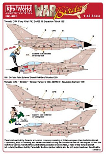 Decal 1/48 Desert Storm Panavia Tornado GR.1B ''Foxy Killer' (Kits-World)