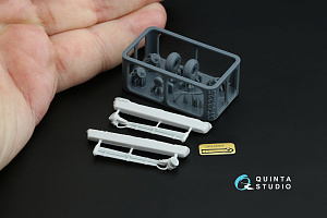 Su-31 Landing Gear & Wheels (Quinta Models)(With P/E and Fiberglass parts)
