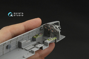 TBD-1 Devastator 3D-Printed & coloured Interior on decal paper (Hobby Boss) (with 3D-printed resin parts)