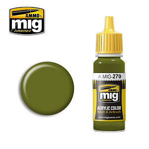 Acrylic paint Mitsubishi Interior Green (Ammo Mig) (17ml) 
