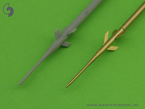 Aircraft detailing sets (brass) 1/32 Mikoyan MiG-21SM/MiG-21M/MiG-21MF (Fishbed J) - Pitot Tube (designed to be used with Trumpeter kits) 
