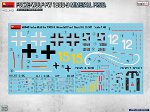 Model kit 1/48 Focke-Wulf Fw-190D-9 Mimetall Prod. (MiniArt)