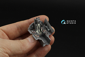 F9F-8 Cougar 3D-Printed & coloured Interior on decal paper (Kitty Hawk)