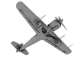 Model kit 1/72 I.A.R. 81C with Mauser cannons-Great Air battles of 1944 (IBG Models)