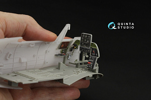 SBD-3/SBD-4 Dauntless Pilot's Cockpit  3D-Printed & coloured Interior on decal paper (Trumpeter)