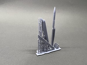 Additions (3D resin printing) 1/48 Meteor rocket + pylon 2 pcs. set (KepModels)