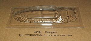 Vacu Canopy 1/48 Typhoon Mk.Ib Car Door Mid. (HAS) (Rob Taurus)