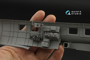 He 111H-6 3D-Printed & coloured Interior on decal paper (Border Model) (Small version)