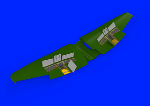 Additions (3D resin printing) 1/48      Hawker Tempest Mk.V gun bays (designed to be used with Eduard kits) 