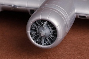 Additions (3D resin printing) 1/72 Boeing B-17F/B-17G Flying Fortress engine set (designed to be used with Revell kits) 3D-printed resin