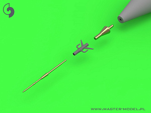 Aircraft detailing sets (brass) 1/72 Mikoyan MiG-31 Foxhound - Pitot Tube (designed to be used with ICM and Zvezda kits) 