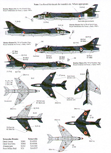 Decal 1/72 Hawker Hunter F.6 (13) (Xtradecal)