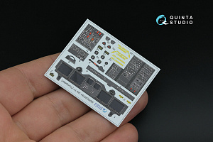 UH-1Y 3D-Printed & coloured Interior on decal paper (Trumpeter)