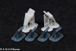 Additions (3D resin printing) 1/48 IR and RL trap blocks for SEPECAT Jaguar (UK) (A.M.U.R.Reaver) 