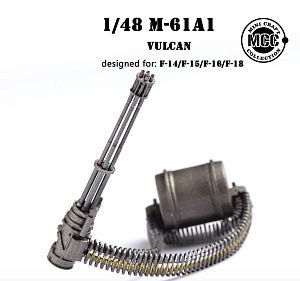 Additions (3D resin printing) 1/48 M61A1 Vulcan (MCC)