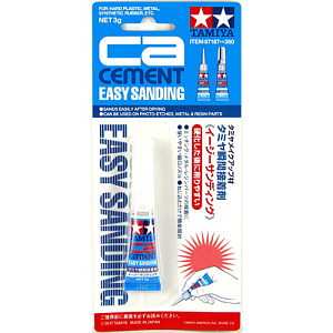 CA сement easy sanding, 3 g(Tamiya) (3g)