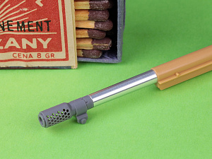 Military vehicle detailing sets (brass) 1/35 German 7,5cm PaK-97/38 AT Gun gun barrel (designed to be used with Dragon and Italeri kits)