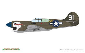 Model kit 1/48 Curtiss P-40K Warhawk DUAL COMBO (Eduard kits)