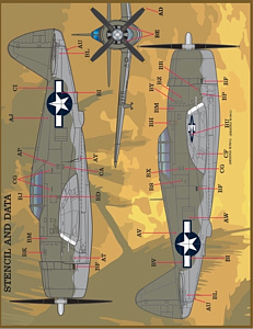 Decal 1/48 Colors & Markings of Republic P-47s Thunderbolts Part 3t (Furball Aero-Design)