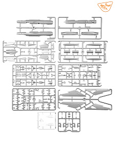 Model kit 1/72 Mikoyan MiG-19P (Clear Prop)