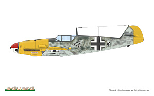 Model kit 1/72 Messerschmitt Bf-109F-2 (Weekend Edition) (Eduard kits)