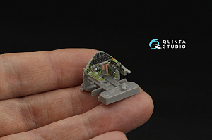 FM-2 Wildcat 3D-Printed & coloured Interior on decal paper (Arma Hobby)