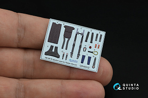 Dassault Rafale C/M 3D-Printed & coloured Interior on decal paper  (Revell) (with 3D-printed resin parts)