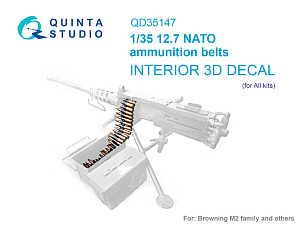 NATO 12.7 ammunition belts (All kits)