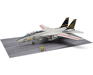 Model kit 1/48 Grumman F-14A Tomcat Late Model Carrier Launch Set (Tamiya)