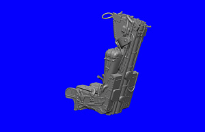 Additions (3D resin printing) 1/48 EJECTION SEAT F-14 EARTY (RESArm)