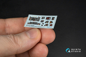 RF-4C Phantom II (late without DMAS) 3D-Printed & coloured Interior on decal paper (Hasegawa) (with 3D-printed resin parts)