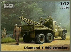 Model kit 1/72 Diamond T 969 Wrecker (IBG Models)