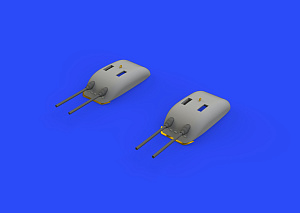 Additions (3D resin printing) 1/48 Focke-Wulf Fw-190A-5/U12 gun pods (designed to be used with Eduard kits) 