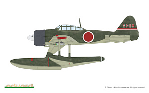 Model kit 1/48 Mitsubishi A6M2-N Rufe The Weekend edition (Eduard kits)