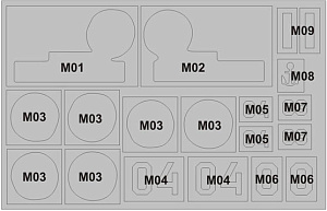 Decal 1/72 Sukhoi Su-24M from the Russian VKS in Syria (Begemot)