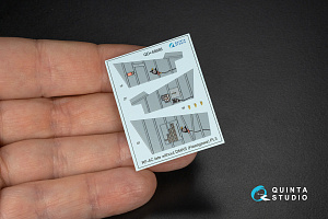 RF-4C Phantom II (late without DMAS) 3D-Printed & coloured Interior on decal paper (Hasegawa) (with 3D-printed resin parts)