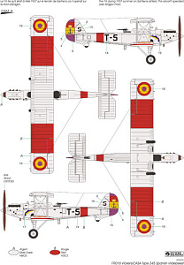 Model kit 1/72 Vickers-Casa Type 245 'Spanish Vildebeest'  (Frrom-Azur)