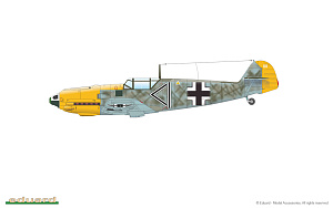 Model kit 1/48 ADLERANGRIFF (DOUBLE kit) Messerschmitt Bf-109E (Eduard kits)