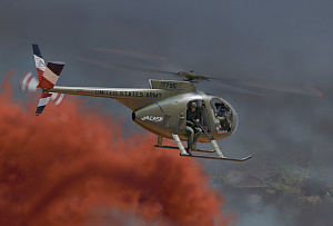 Model kit 1/32 Hughes OH-6A Cayuse (AMP)
