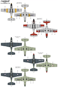 Decal 1/48 Fairey Gannet COD.4/AS.4/T.2/T.5 Collection (9) (Xtradecal)