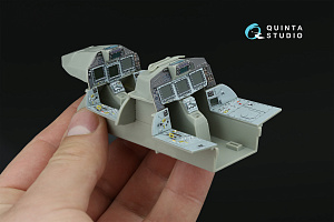 Eurofighter Typhoon Twin-seater EF-2000B/2000T 3D-Printed & coloured Interior on decal paper (Trumpeter)