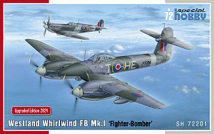Model kit 1/72 W.Whirlwind FB Mk.I Fighter-Bomber (2024) (Special Hobby)